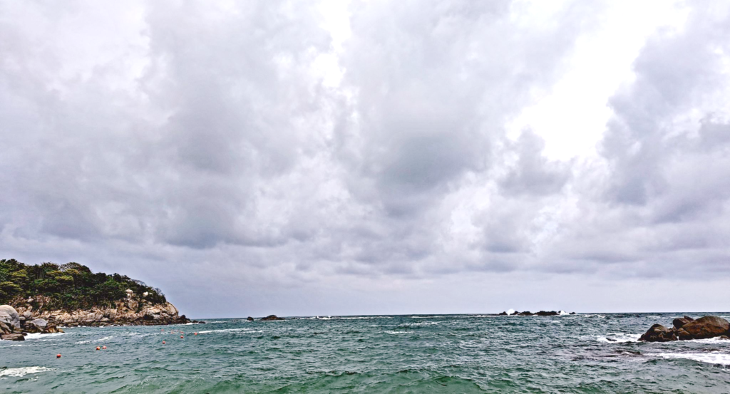 Playa El Arrocito. Huatulco, Oaxaca, México. Julio 2022