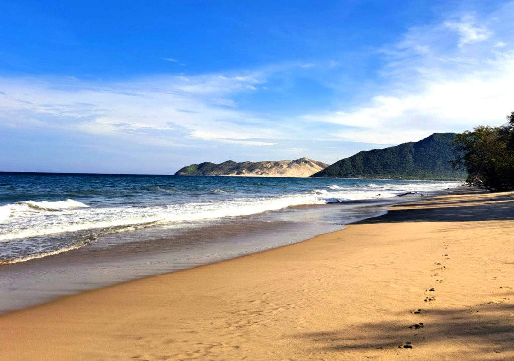 Playa Cangrejo en el Istmo de Tehuantepec, Oaxaca